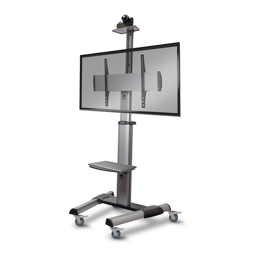 You Recently Viewed Lindy 40969 Single Display Mount Trolley Stand, Silver Image