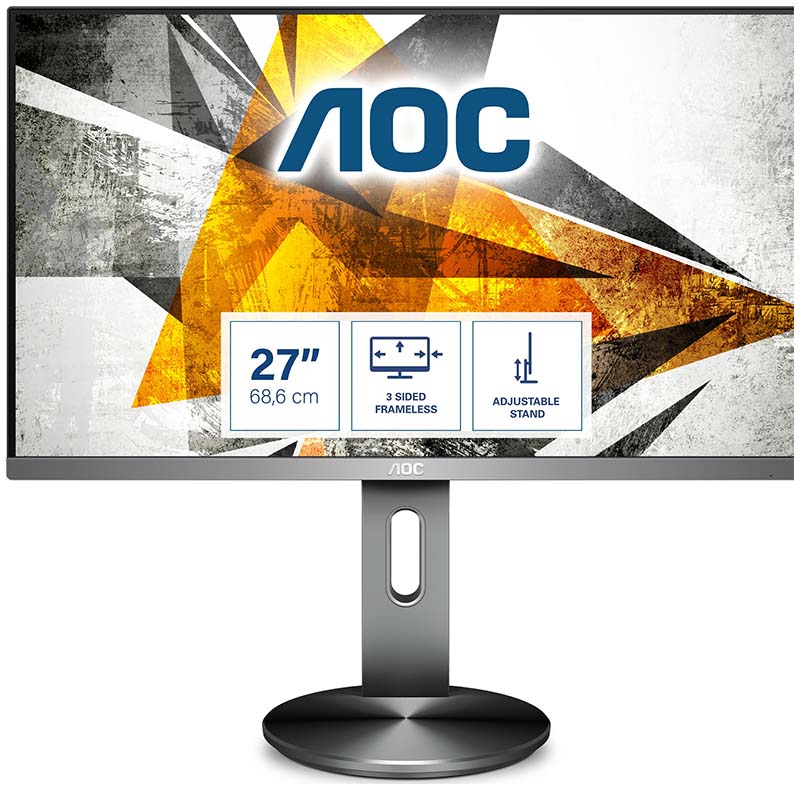 You Recently Viewed AOC I2790PQU/BT 27in Full HD LED Monitor 1920 X 1080 Pixels Black Image