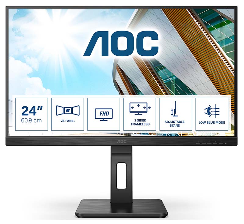 You Recently Viewed AOC 24P2QM 23.8in Full HD LED Monitor 1920 X 1080 Pixels Black Image