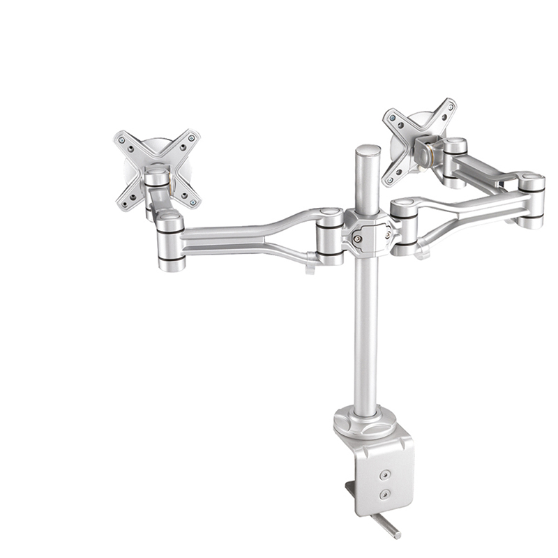 You Recently Viewed Neomounts FPMA-D1030D Height AdjusTable Full Motion Dual Monitor Arm Desk Mount - Silver Image
