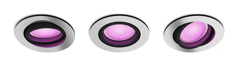 You Recently Viewed Philips Hue 929003045301 3-pack Centura recessed spotlight Image