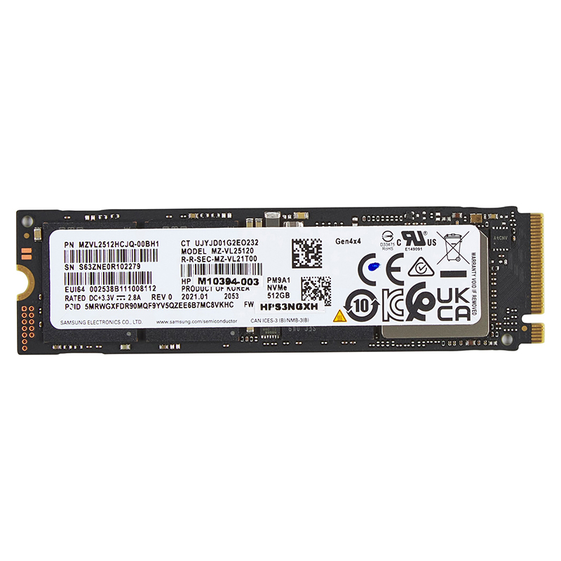 You Recently Viewed HP 5R8X9AA#ABB 512GB PCIe-4x4 NVMe M.2 SSD Image