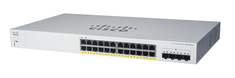 You Recently Viewed Cisco Business 220 CBS220-24FP-4G 24 Ports Layer 2 PoE Switch - 382 W PoE Budget Image