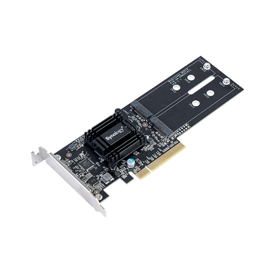 You Recently Viewed Synology M2D18 Dual M.2 SSD adapter card for cache performance Image
