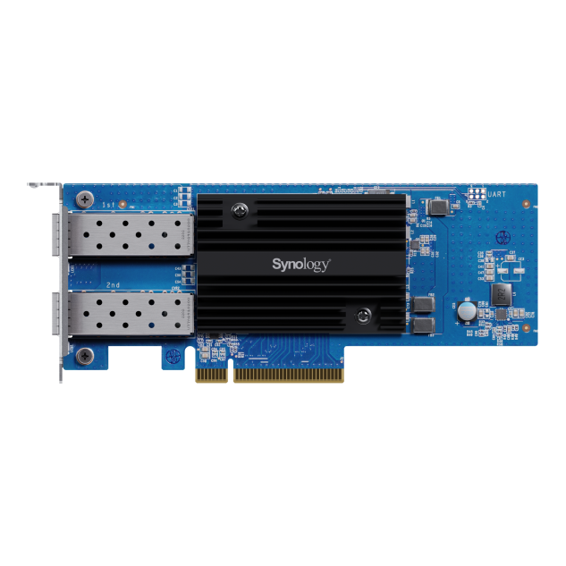 You Recently Viewed Synology E25G30-F2 Dual-port 25GbE SFP28 add-in card for Synology systems Image