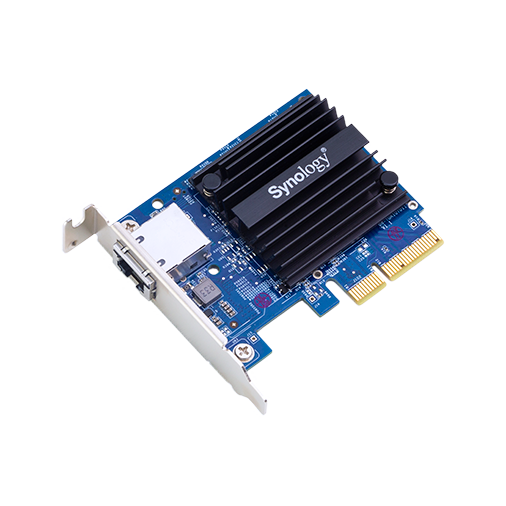 You Recently Viewed Synology E10G18-T1 Single-port, high-speed 10GBASE-T/NBASE-T card for Synology servers Image