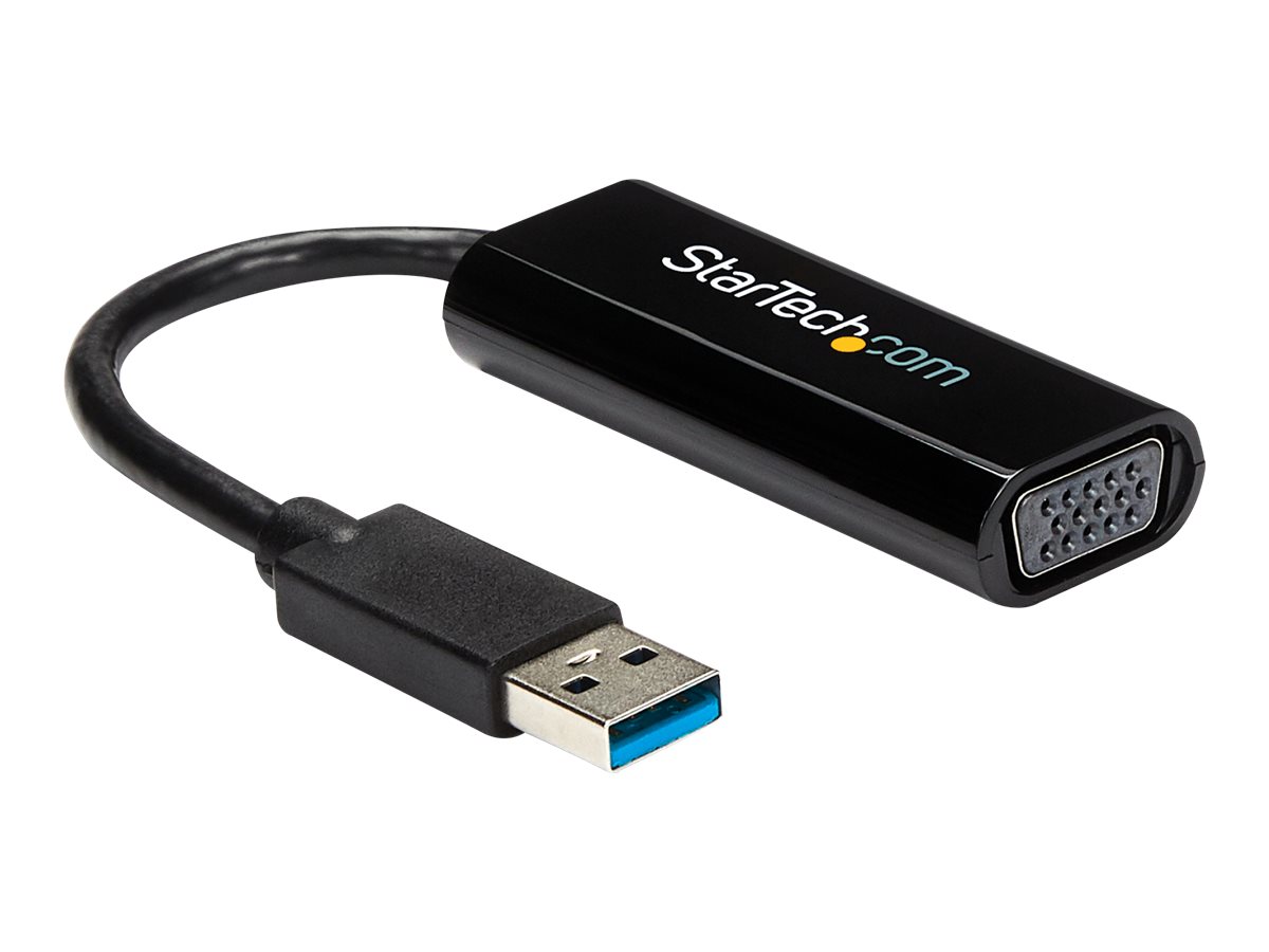 Slim USB 3.0 to VGA External Video Card Multi Monitor Adapter - 1920x1200 / 1080p