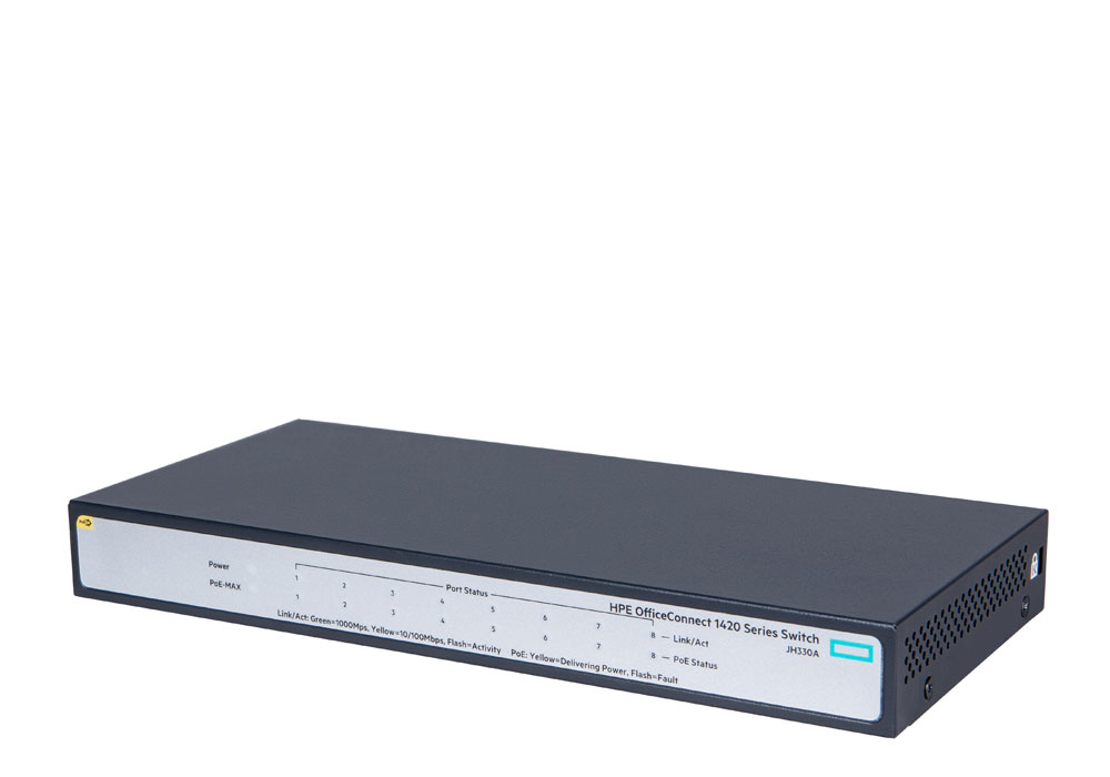 HPE JH330A OfficeConnect 1420 8G PoE+ Switch