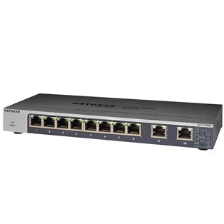 Netgear GS110MX 8-Port Gigabit Ethernet Unmanaged Switch