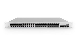 Cisco Meraki MS210-48FP 48-Port PoE Cloud Managed Stackable Gigabit Switch