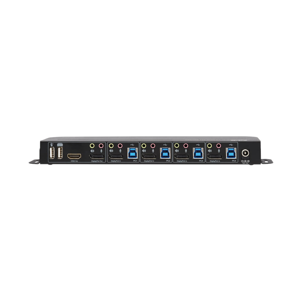 Eaton B005-DPUA4 4-Port DisplayPort/USB KVM Switch - 4K 60 Hz, HDR, HDCP 2.2, IR, DP 1.4
