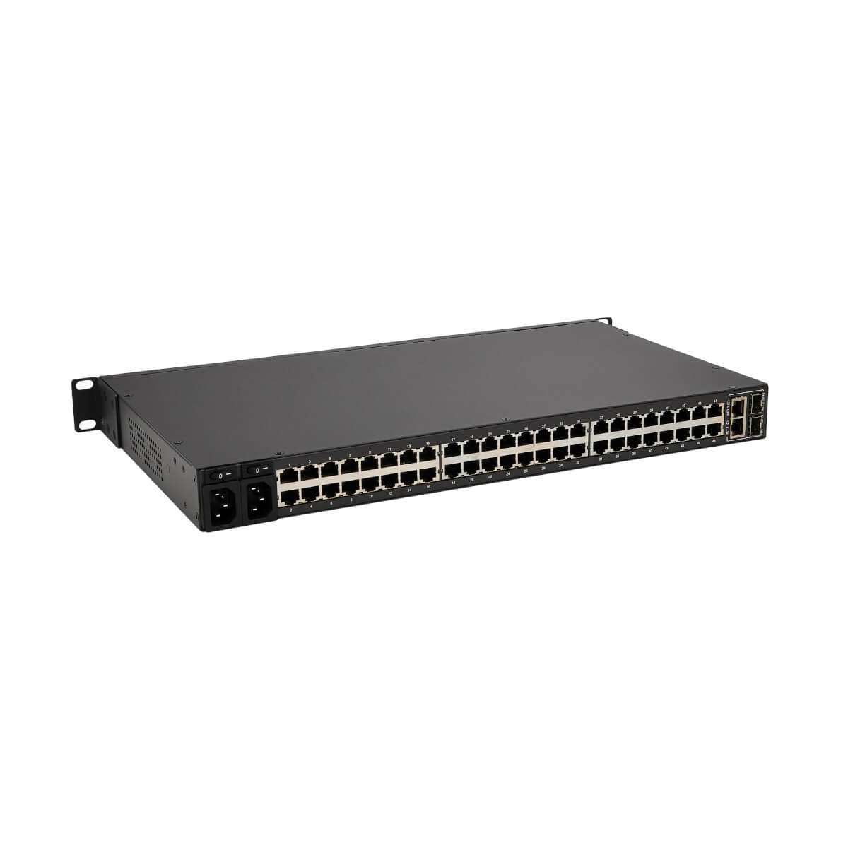 Eaton B098-048 48-Port Console Server, USB Ports-Dual GbE NIC, 16 Gb Flash,Desktop/1U Rack