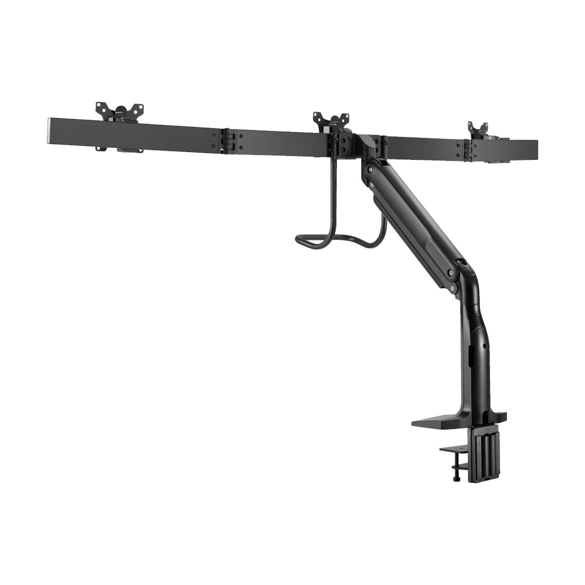 Eaton DMPDT1732AM Precision-Placement 3-Display Desk Clamp/Grommet for 17 to 32 Inch Displays