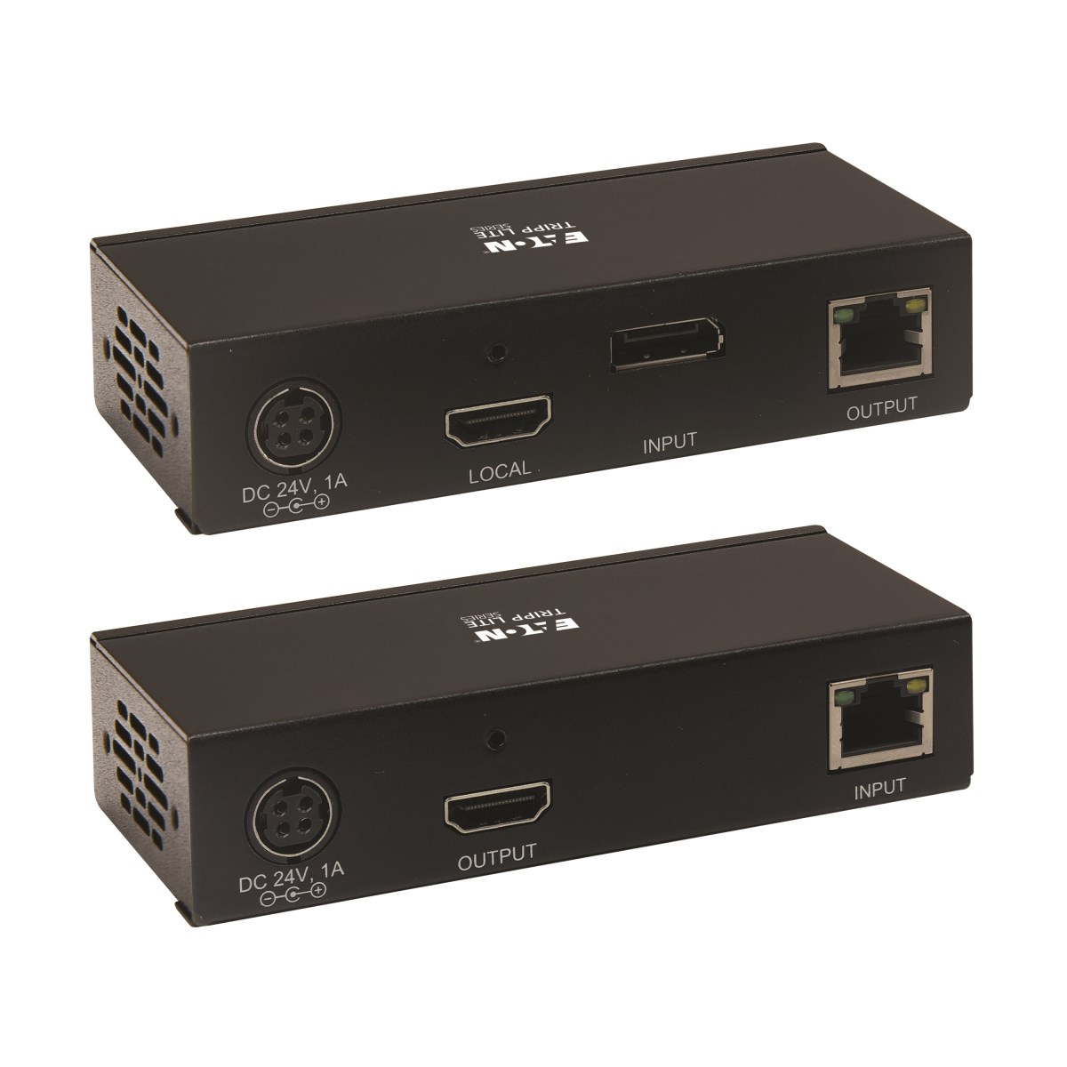 Eaton B127A-1A1-BDBH DisplayPort to HDMI over Cat6 Extender Kit, KVM Support, HDCP 2.2