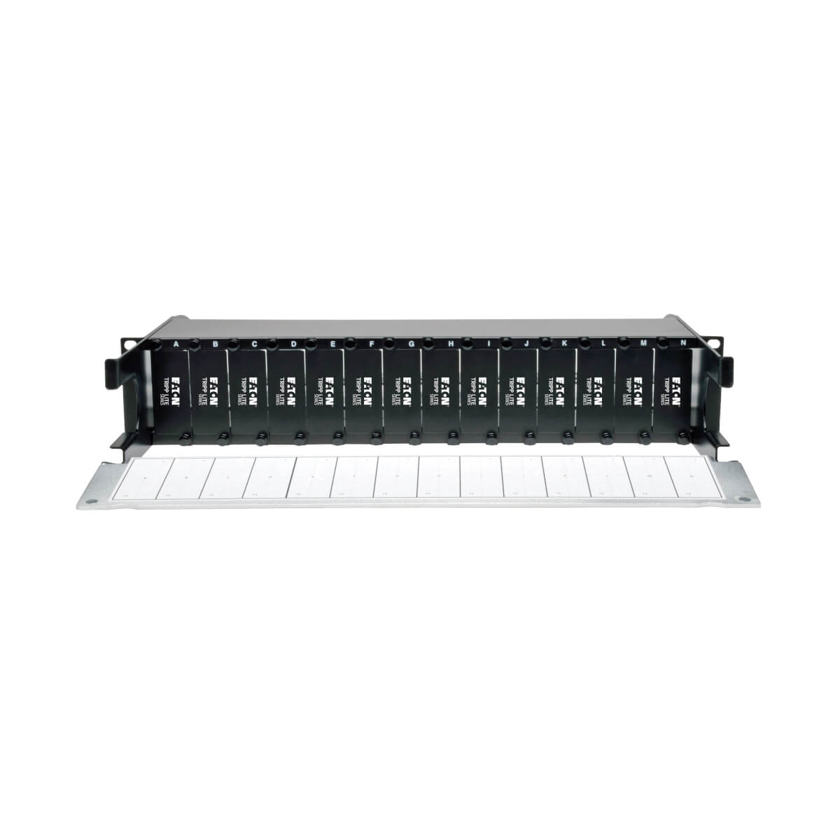 Eaton N482-02U Enclosure for 14 High-Density Fiber Cassettes, 2U