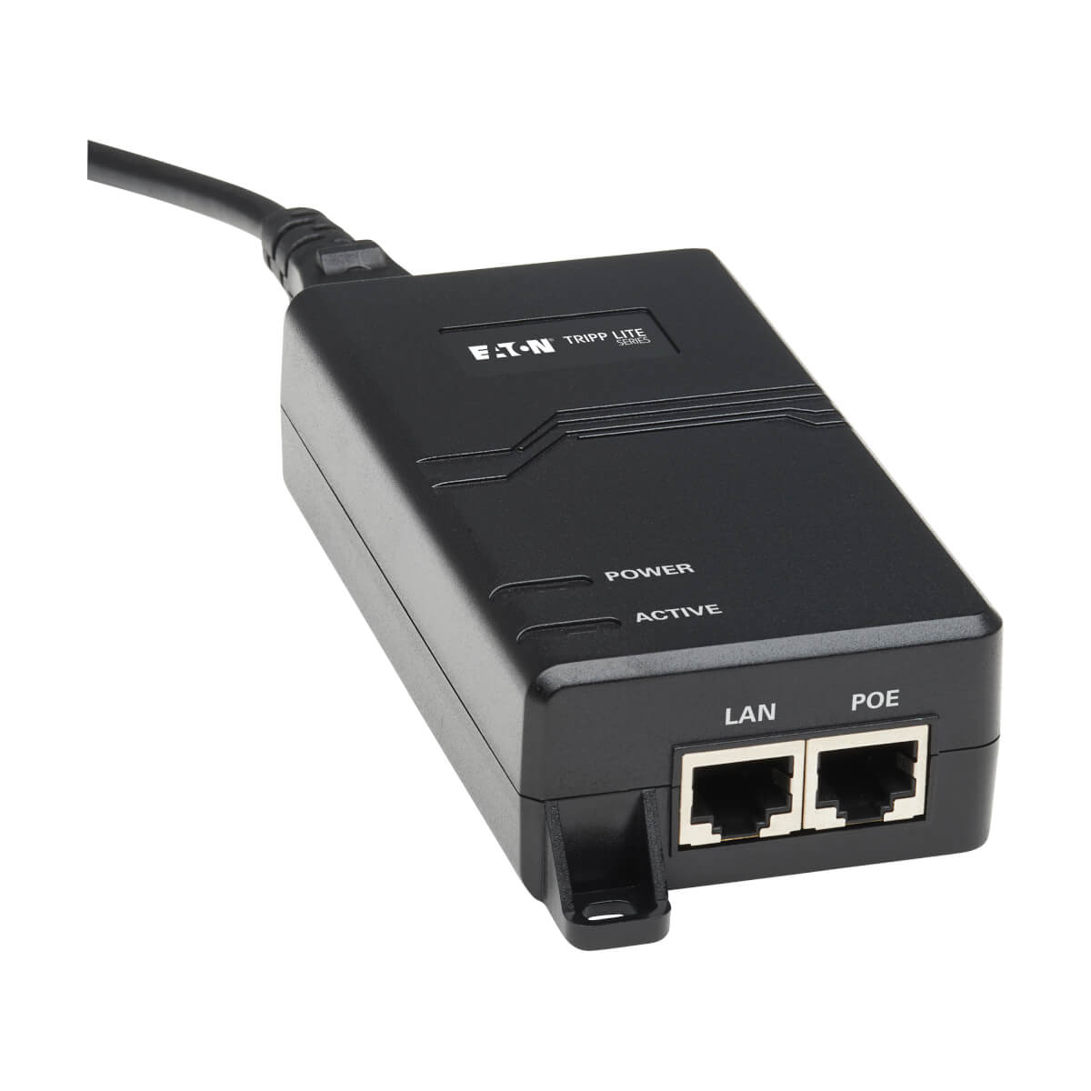 Eaton NPOE-30W-1G-INT Gigabit PoE+ Midspan Active Injector-IEEE 802.3at/802.3af,30W,1 Port
