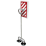 Floor Tile / Panel Lifter Red Stripe Wall Bracket