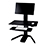 Amer Mounts AMRCP100 Sit Stand Workstation Mast Stand Mount