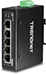 TRENDnet TI-G50 5-Port Hardened Industrial Gigabit DIN-Rail Switch