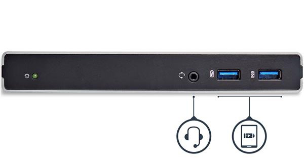 StarTech Dual-Monitor USB 3.0 Dock Station w/ DVI