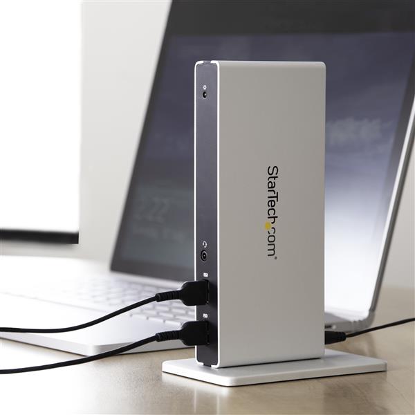 StarTech Dual-Monitor USB 3.0 Dock Station w/ DVI