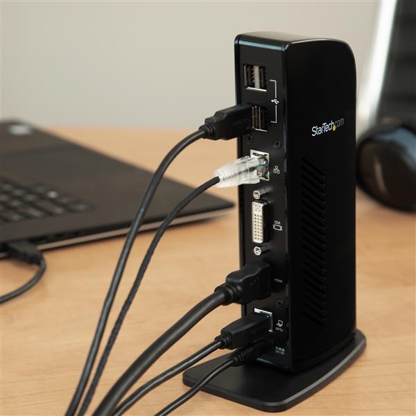StarTech Dual Monitor USB 3.0 Dock Station w/ HDMI/DVI