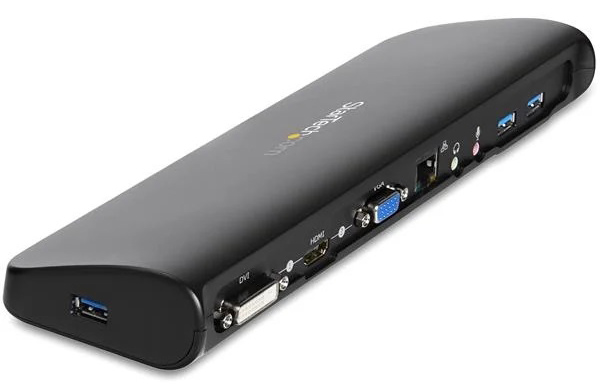 StarTech Dual-Monitor USB 3.0 Dock Station w/ HDMI & DVI/VGA