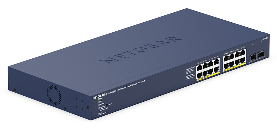 Netgear GS716TP 16-Port GE PoE+ Smart Managed Pro Switch