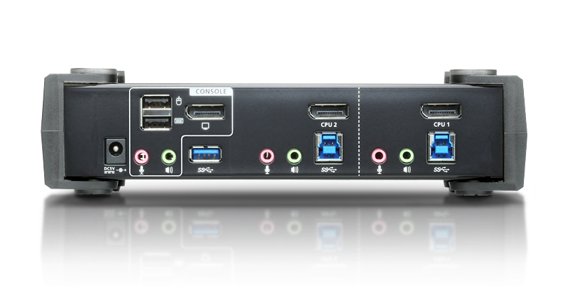 Aten CS1922 2-Port USB 3.0 True 4K DisplayPort KVMP Switch