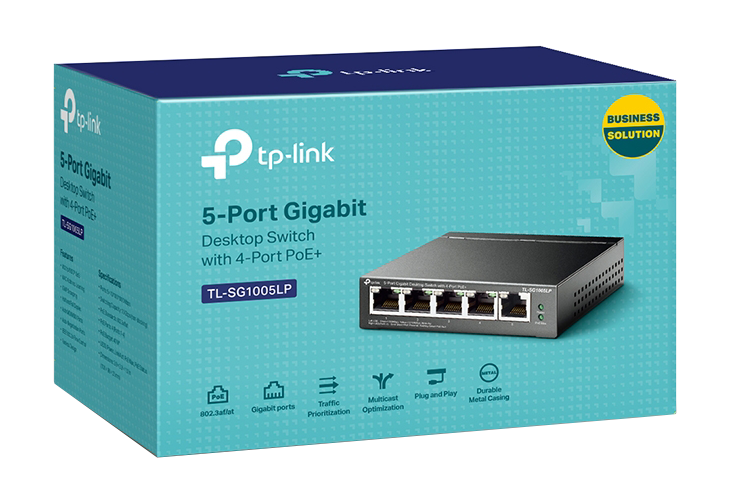 TP-Link TL-SG1005LP 5-Port Gigabit Desktop Switch