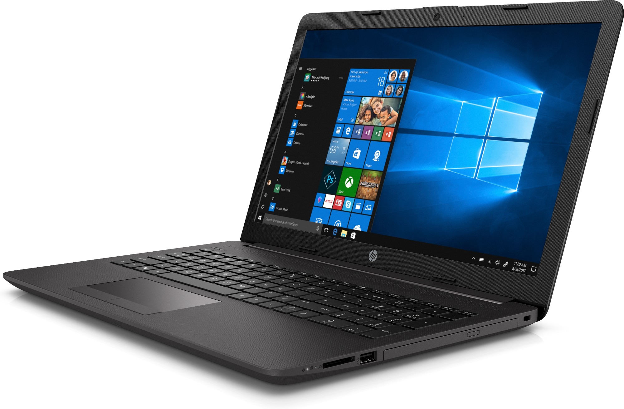 HP 250 G9 6S6S8EA#ABU Laptop, 15.6 Inch Full HD 1080p Screen, Intel Core i5-1235U