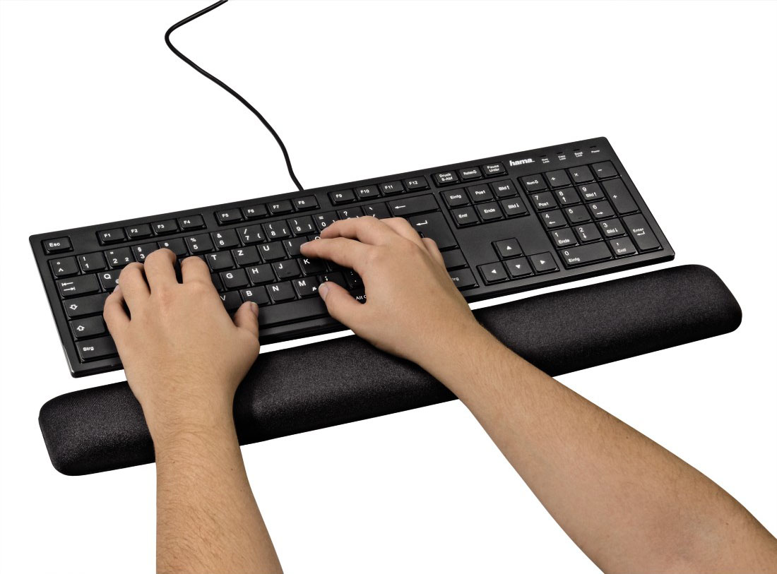 Hama Ergonomic Keyboard Wrist Rest