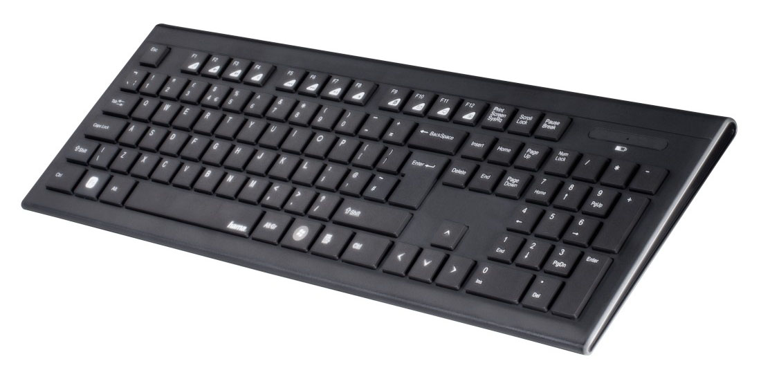 Hama Cortino Wireless UK Keyboard and Mouse Set