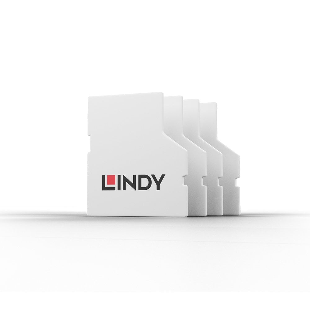 Lindy 40479 SD Port Blockers, Without Key - Pack of 10