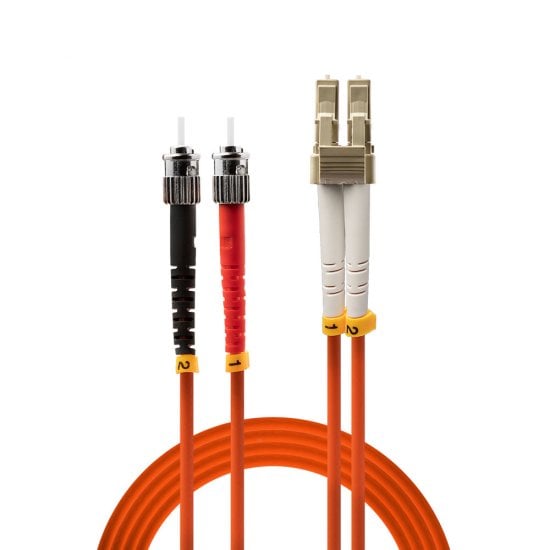 Lindy LC-ST OM2 50/125 Fibre Optic Patch Cables