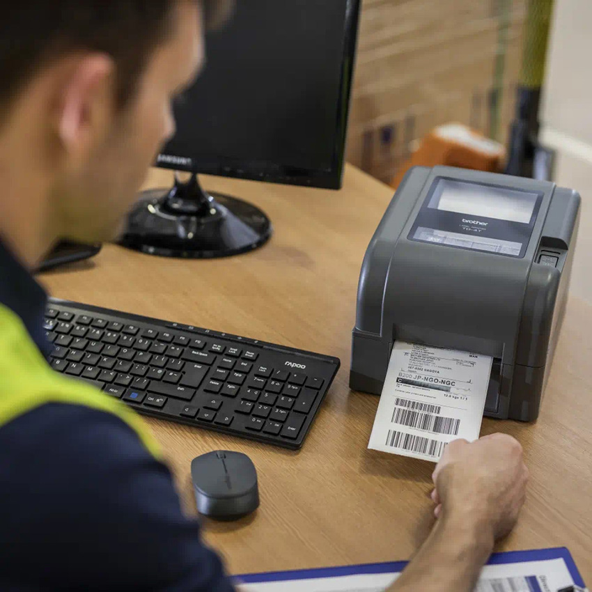 Brother TD-4420TN Thermal Transfer Desktop Label Printer