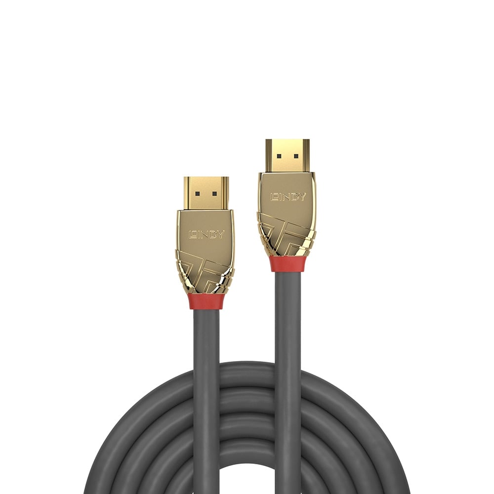 Lindy High Speed HDMI Cable, Gold Line