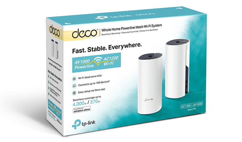 TP-Link DECO P9(2-PACK) Deco Whole Home Mesh WiFi 5 System