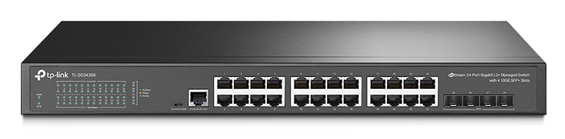 TP-Link TL-SG3428X JetStream 24-Port Gb L2+ Managed Switch