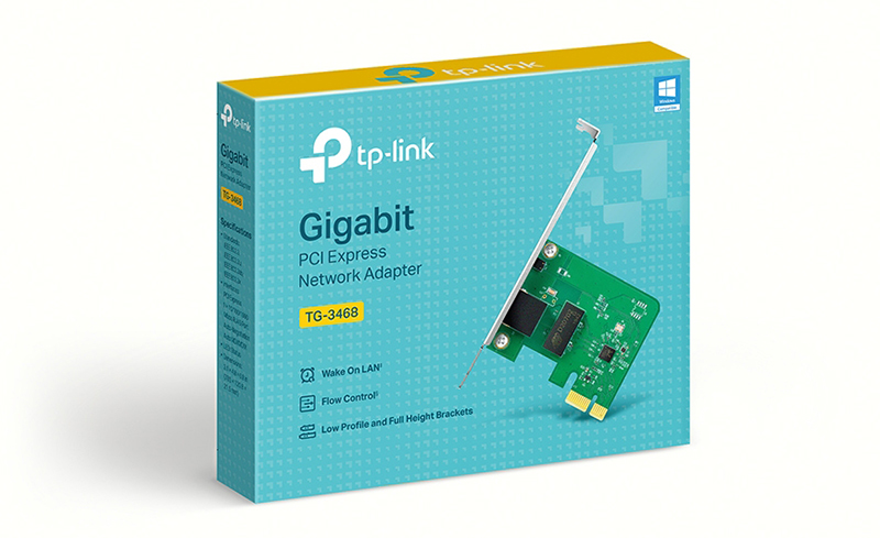 TP-Link TG-3468 Gigabit PCIe Network Adapter