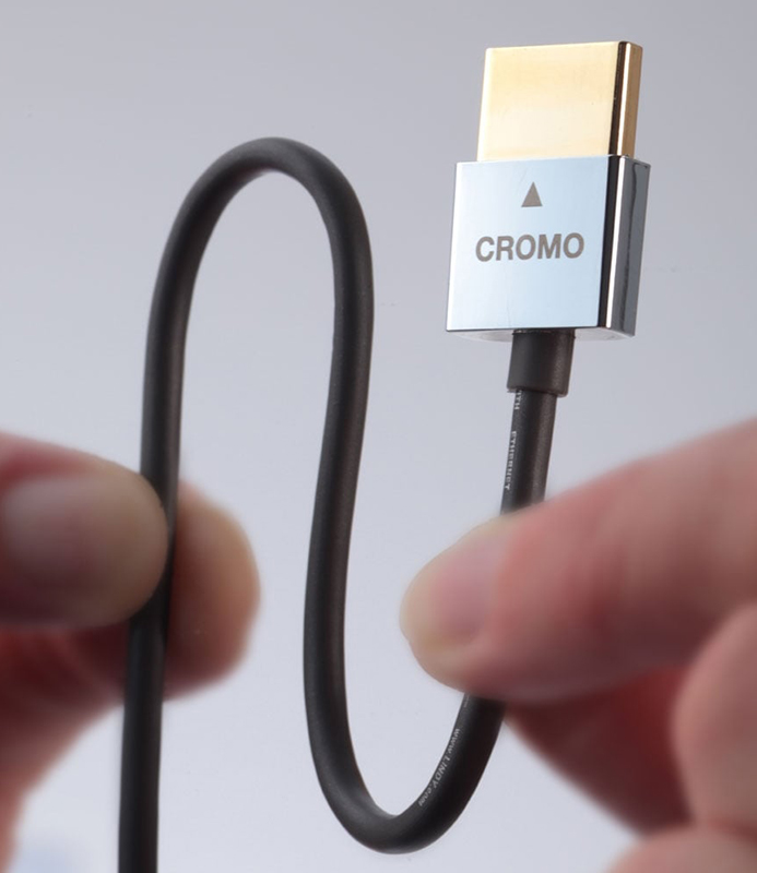 Lindy 41675 3m CROMO Slim Active High Speed HDMI 2.0 Cable