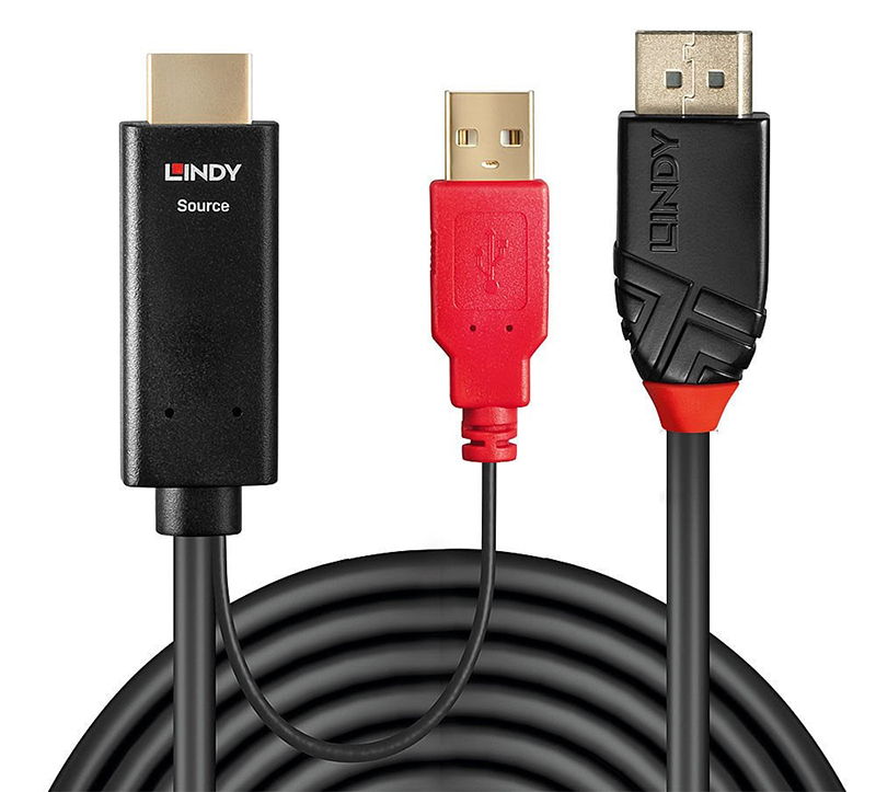 Lindy HDMI to DisplayPort Cable