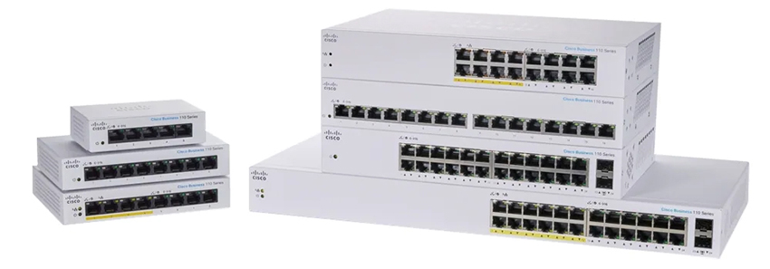 Cisco CBS110-5T-D-UK 5-Port GE Unmanaged Desktop Switch