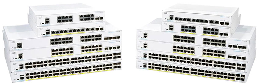 Cisco CBS250-48P-4X-UK 48Port L3 GE Smart Managed PoE Switch