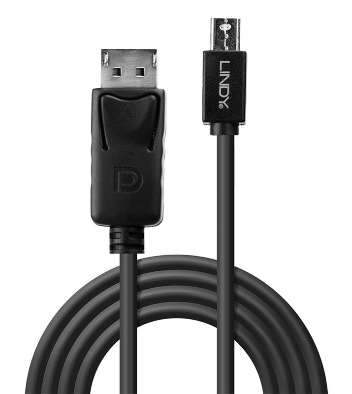 Lindy Mini DisplayPort Male to DisplayPort Male