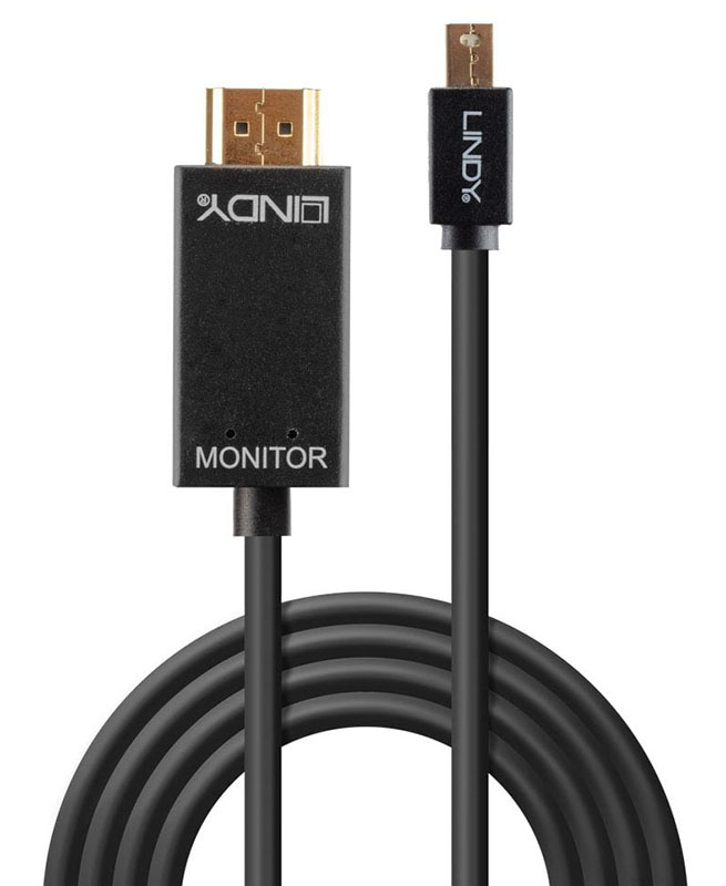 Lindy Mini DisplayPort to HDMI 10.2G Cable