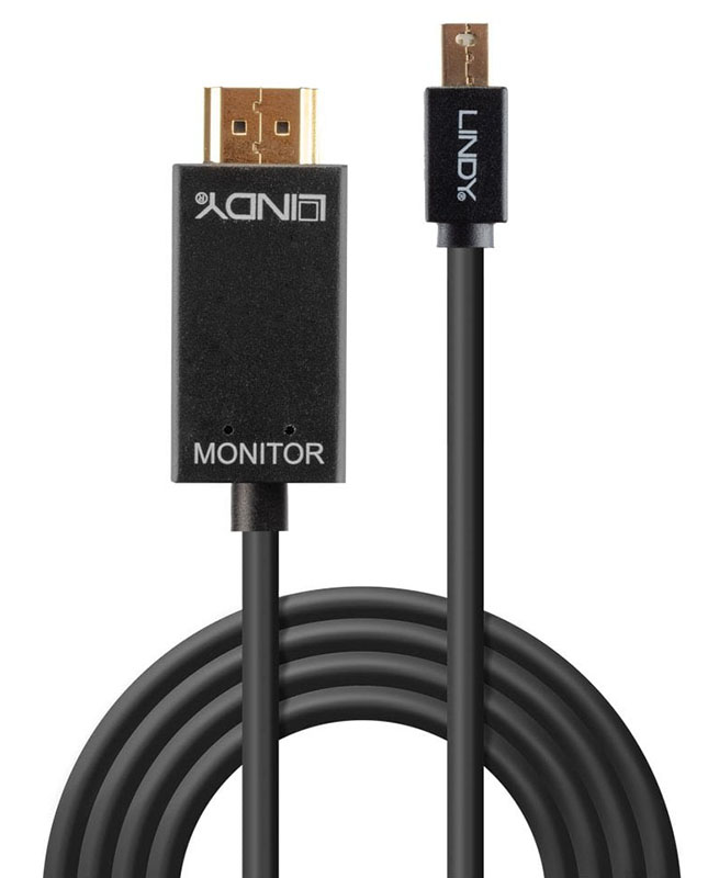 Lindy Mini DisplayPort to HDMI 10.2G Cable