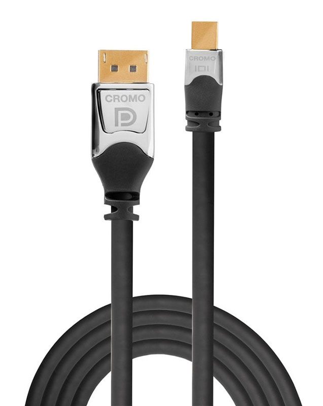 Lindy CROMO Mini DisplayPort to DisplayPort Cable