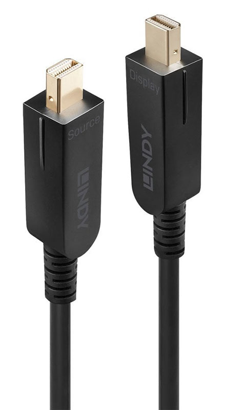 Lindy FibreOptic Hybrid Mini DisplayPort 1.4 Cable