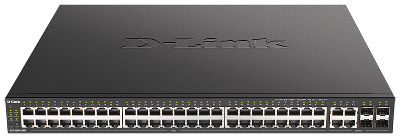D-Link DGS-2000-52MP 48-Port L2/L3 Managed GE PoE Switch 